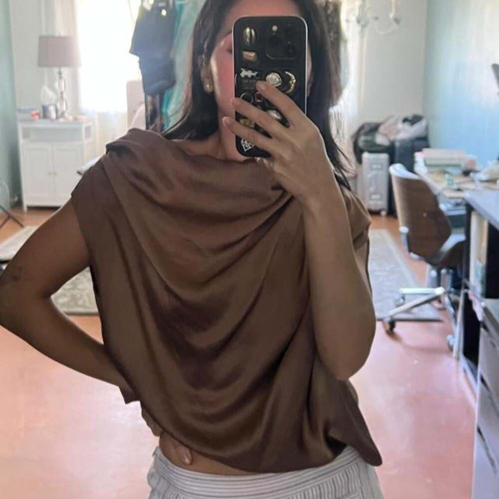 The Sei Women's Brown Blouse